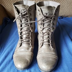 Steve Madden combat boots
